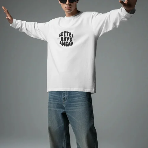 THE MEN'S HUB FULL SLEEVE T-SHIRT